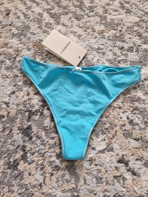 Damen String Emporio Armani Größe M – Blau