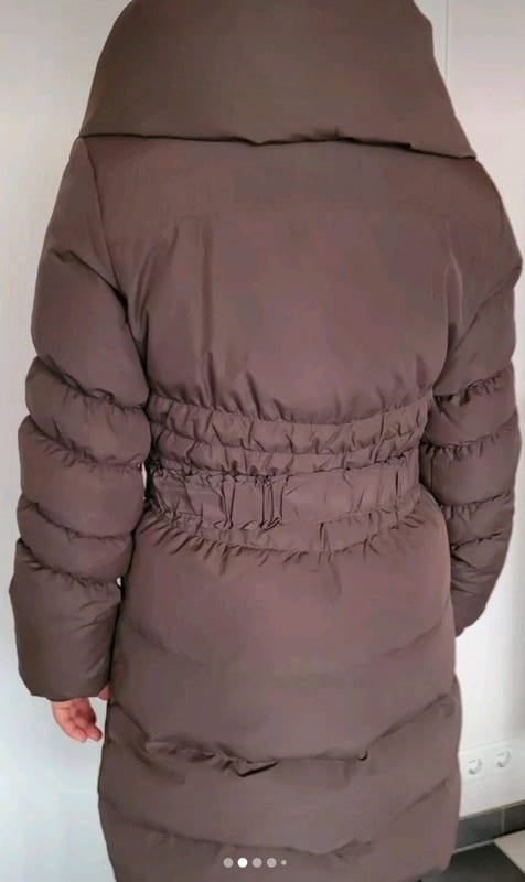 Damen Daunen Mantel Gr. M wie neu Trend Fabrik – Braun – Bild 2 von 8