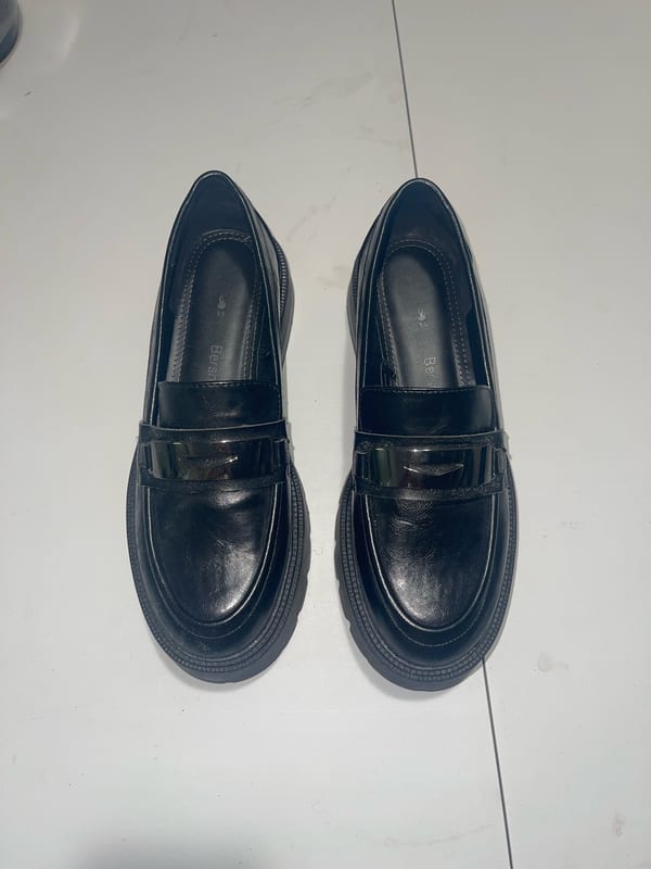 Damen Loafer 39 – Größe 39 – Schwarz – Bild 8 von 8