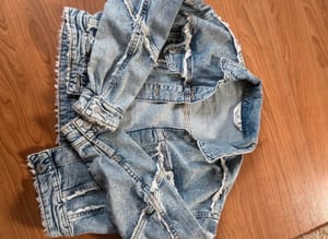 Kinder Jeansjacke – Größe 146 – Blau – Bild 7 von 7