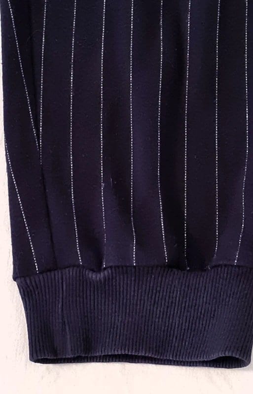 Damen Dunkelblaue Schlupfhose, Esprit, Größe 38 Bündchen am Beinabschluss bequem – Bild 6 von 11