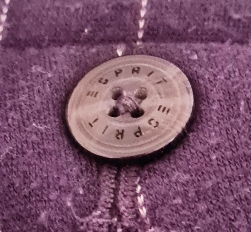 Damen Dunkelblaue Schlupfhose, Esprit, Größe 38 Bündchen am Beinabschluss bequem – Bild 8 von 11