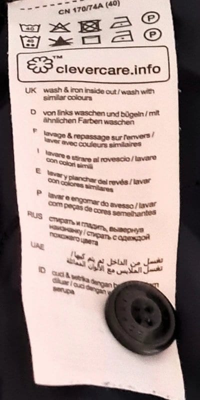 Damen Dunkelblaue Schlupfhose, Esprit, Größe 38 Bündchen am Beinabschluss bequem – Bild 11 von 11