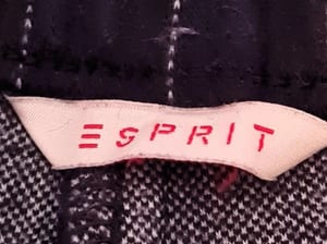Damen Dunkelblaue Schlupfhose, Esprit, Größe 38 Bündchen am Beinabschluss bequem – Bild 5 von 11