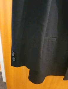 Schwarzes Herren-Sakko, viknöpfig, klassischer Schnitt Angelo Litrico C&A Gr.102 – Bild 4 von 8