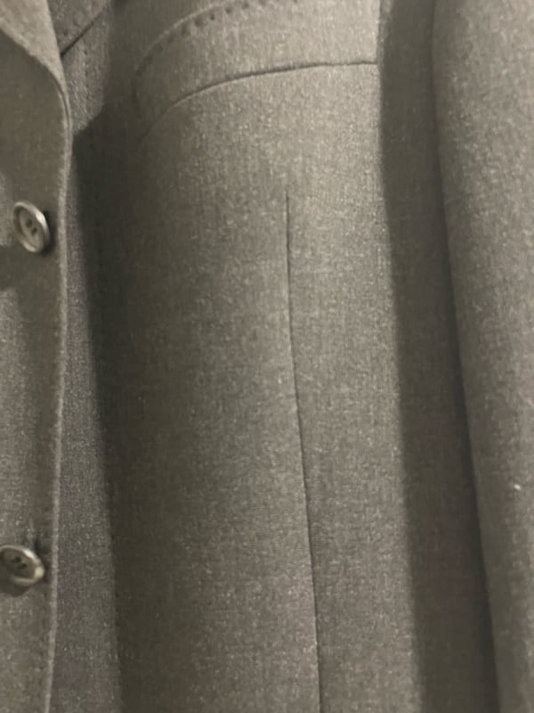 Dunkelgrauer Herren-Anzug-Blazer – Größe 48 – Bild 2 von 3