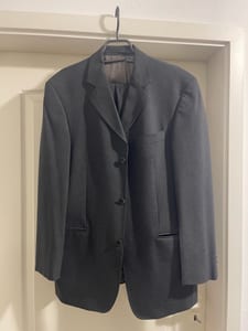 Dunkelgrauer Herren-Anzug-Blazer – Größe 48