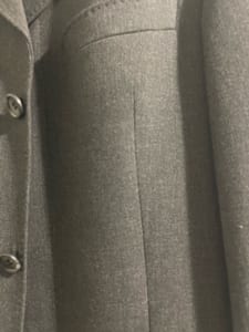 Dunkelgrauer Herren-Anzug-Blazer – Größe 48 – Bild 2 von 3