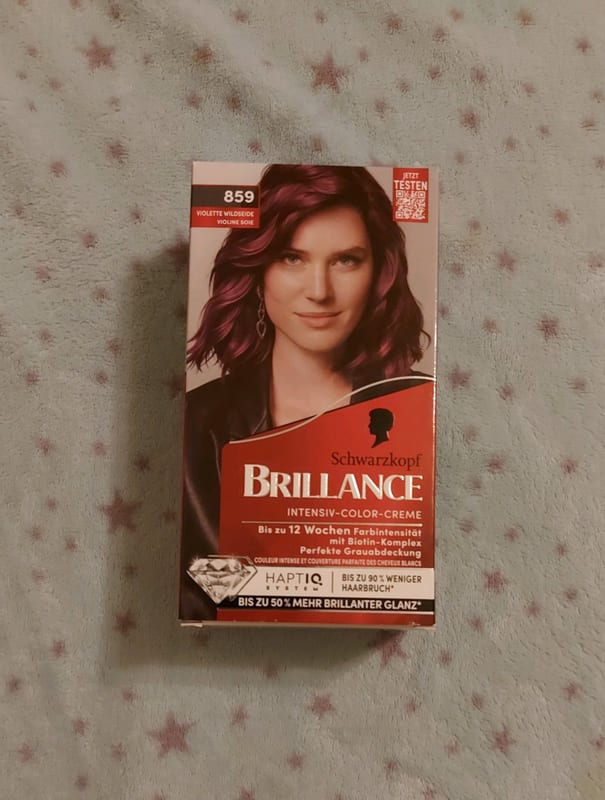Schwarzkopf Brillance Intensiv-Color-Creme 859 Violette Wildseide