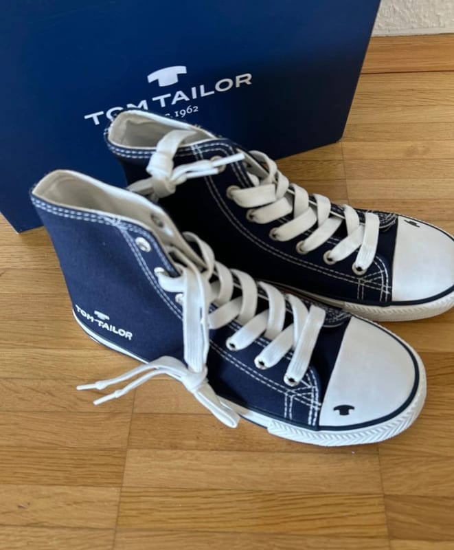 Tom Tailor Damen Halbschuhe Dunkelblau Navy Neu – Größe 36 – Bild 11 von 11
