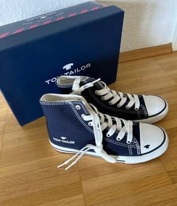 Tom Tailor Damen Halbschuhe Dunkelblau Navy Neu – Größe 36