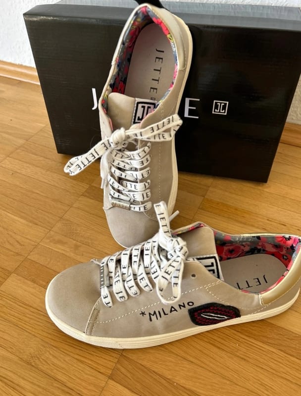 Damen Sneaker Joop Jette Beige trendig neuwertig – Größe 36 – Bild 8 von 11