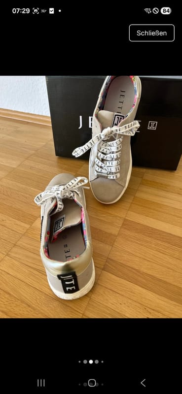Damen Sneaker Joop Jette Beige trendig neuwertig – Größe 36 – Bild 10 von 11