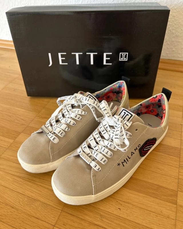 Damen Sneaker Joop Jette Beige trendig neuwertig – Größe 36 – Bild 11 von 11