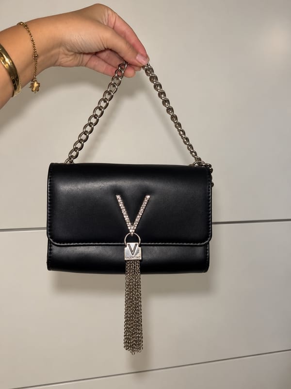 Valentino Damen Black Divina Bag – Schwarz