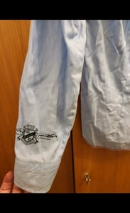 Herren Hellblaue Langarmhemd mit Stickerei am Brustbereich Soccx Hemd Gr. XXL – Bild 6 von 7
