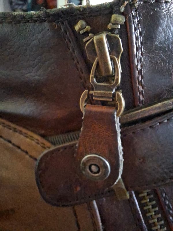 Herrenschuh 41 braun Boots Knöchelhoch Reißverschluss Schnürung Herbst – Größe 41 – Bild 10 von 12