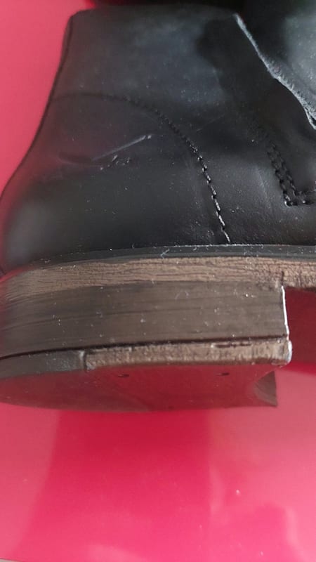 Neu Sansibar Herren Stiefelette Leder Schwarz EU 43 mit Reißverschluss – Größe 43 – Bild 3 von 5
