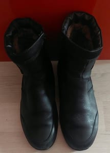 Jomos Aircomfort Winterstiefel / Herrenschuhe (warm gefüttert) Gr. 43 Wie neu – Schwarz