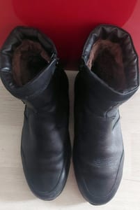 Jomos Aircomfort Winterstiefel / Herrenschuhe (warm gefüttert) Gr. 43 Wie neu – Schwarz – Bild 2 von 5