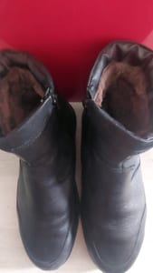 Jomos Aircomfort Winterstiefel / Herrenschuhe (warm gefüttert) Gr. 43 Wie neu – Schwarz – Bild 5 von 5