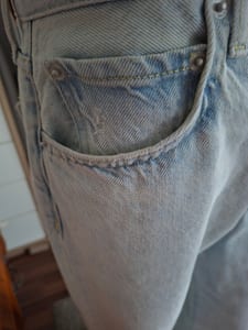 Zara Damen Denim destroyed Look Jeans helle Waschnung neu mit Etikett S/36 Five Pocket – Größe 36 – Blau – Bild 9 von 11
