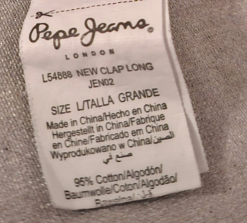Pepe Jeans longsleeve Damen Teeanger lila Stretch figurbetont Größe 38/M – Lia – Bild 6 von 8