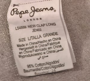 Pepe Jeans longsleeve Damen Teeanger lila Stretch figurbetont Größe 38/M – Lia – Bild 6 von 8