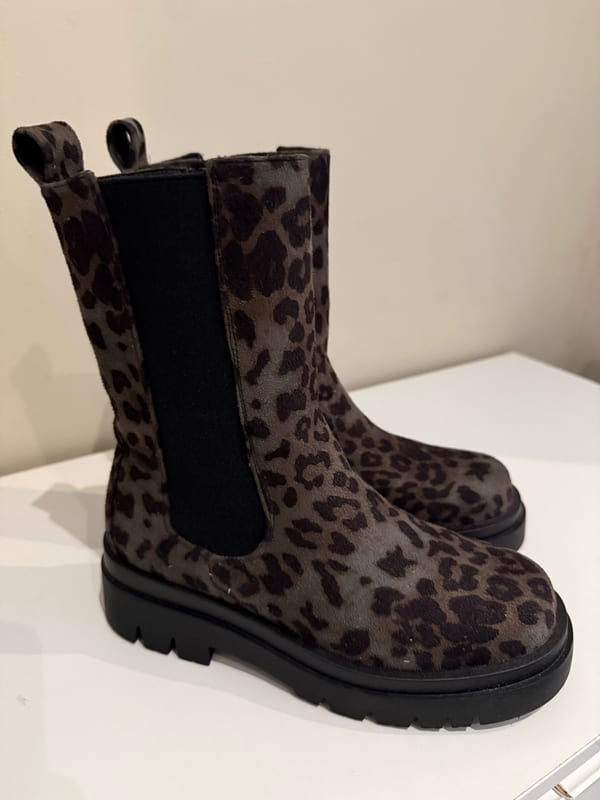 Leo Boots Damen 37 grau Schwarz – Größe 37 – Bild 2 von 5
