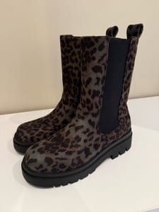 Leo Boots Damen 37 grau Schwarz – Größe 37