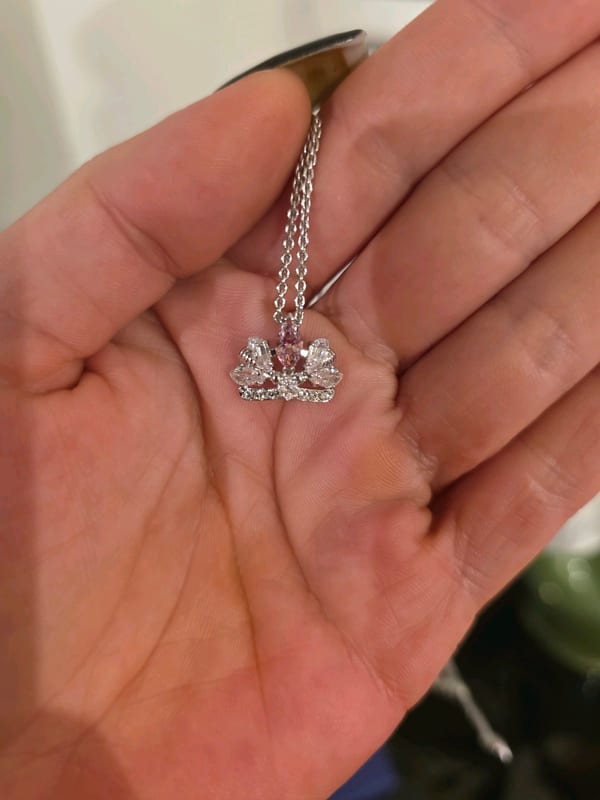 Swarovski Damen "Be a Queen" Kette – Silber – Bild 2 von 3