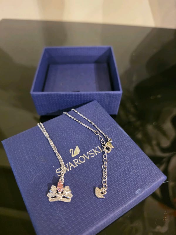 Swarovski Damen "Be a Queen" Kette – Silber – Bild 3 von 3