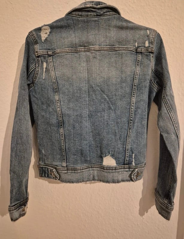 Damen Jeansjacke – Größe 34 – Blau – Bild 2 von 2