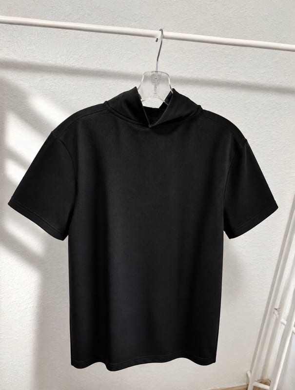 Herren Schwarzes Polo-Shirt – Neu mit Etikett Größe L – Bild 3 von 5