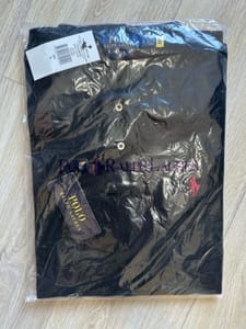 Herren Schwarzes Polo-Shirt – Neu mit Etikett Größe L