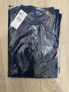 Herren dunkle blau Polo-Shirt – Neu mit Etikett – Größe L