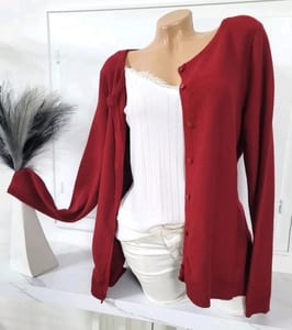 Damen Gr 42- 44 Street One feiner Strick Cardigan Pullover – Bardo