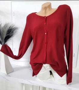 Damen Gr 42- 44 Street One feiner Strick Cardigan Pullover – Bardo – Bild 2 von 8