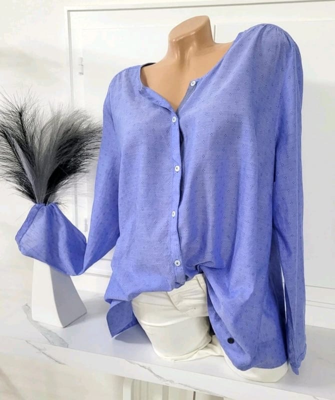 Gr 48 Women Essentials by Tchibo Tunika – Blau – Bild 2 von 7