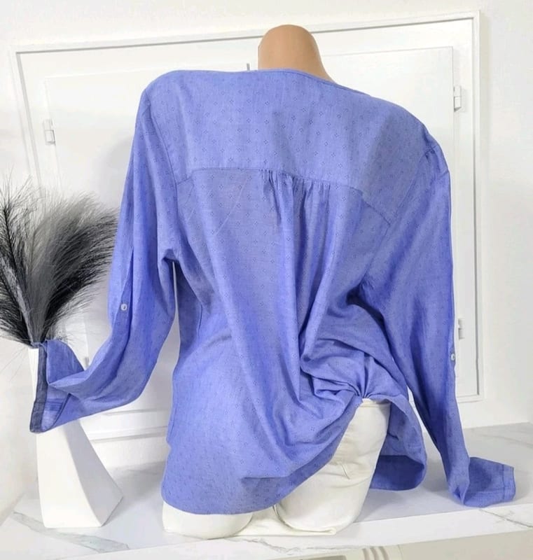 Gr 48 Women Essentials by Tchibo Tunika – Blau – Bild 5 von 7