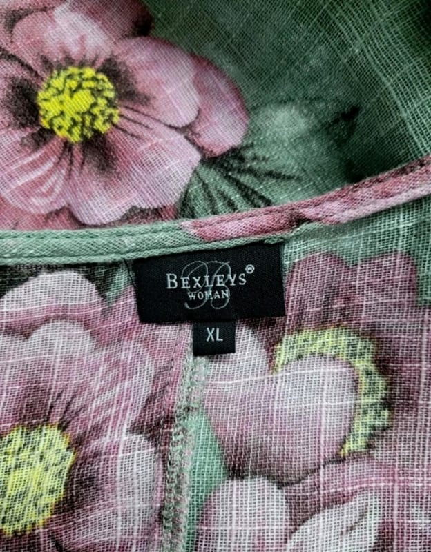 Damen Gr XL 48 Tunika v.Bexley's – Bunt – Bild 7 von 7