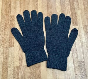 Strickhandschuhe Herren, dunkelgrau meliert – Einheitsgröße – Bild 2 von 5