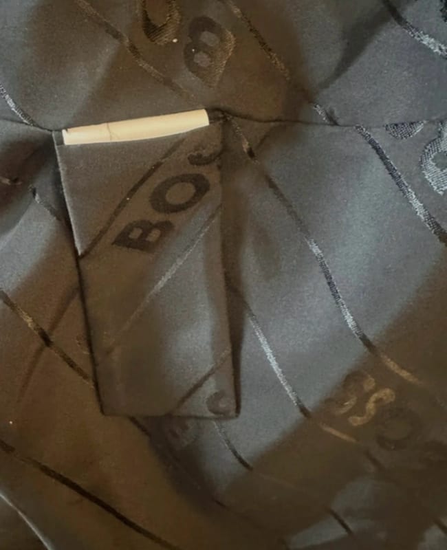 Damen BOSS Kunstfellmantel Schwarz | Luxus Felloptik Wie neu Größe 38 – Bild 7 von 11