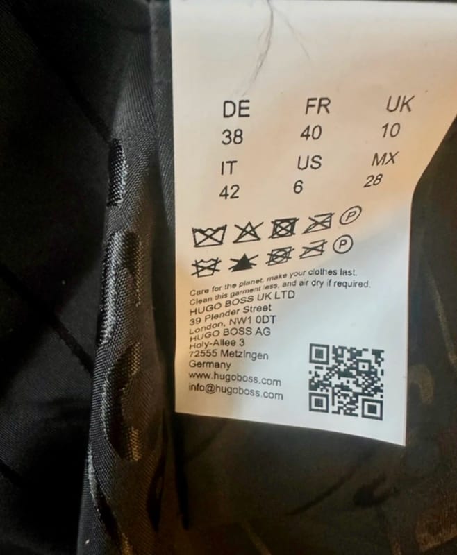 Damen BOSS Kunstfellmantel Schwarz | Luxus Felloptik Wie neu Größe 38 – Bild 8 von 11