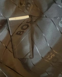 Damen BOSS Kunstfellmantel Schwarz | Luxus Felloptik Wie neu Größe 38 – Bild 7 von 11