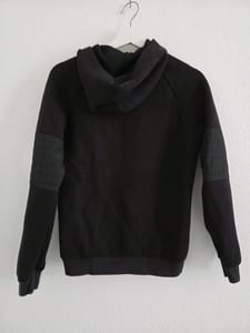 Damen Sport Hoodie Active Schwarz Pullover – Größe S – Bild 6 von 7