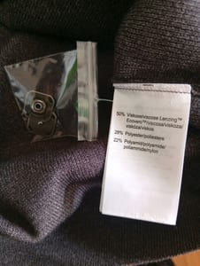 Damen Strickjacke mit Stehkragen, anthrazit-meliert 48/50 – Größe 48 – Grau – Bild 3 von 4