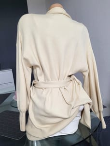 Damen Gr S Strick Jacke -Pullover v. Vero Moda – Creme – Bild 4 von 7