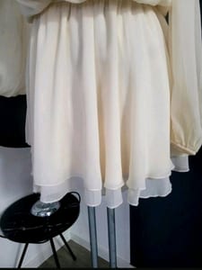 Damen Gr S Kleid v Amisu Neu – Creme – Bild 2 von 6