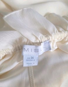 Damen Gr S Kleid v Amisu Neu – Creme – Bild 5 von 6